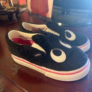 Black Slip On Infants Friend Trainers